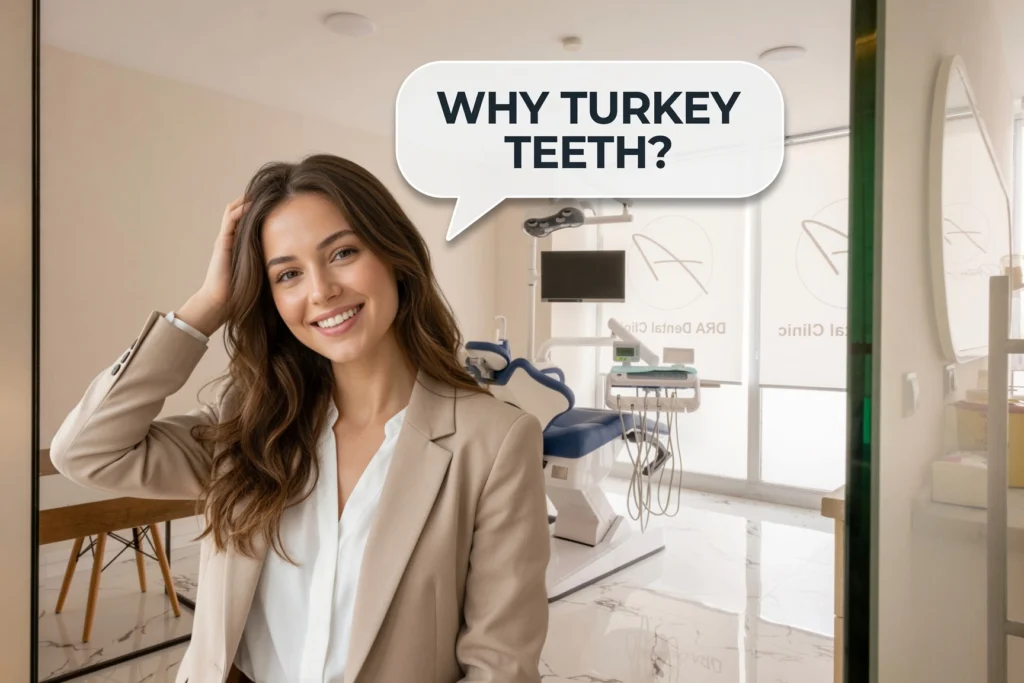 Why ”Turkey teeth”