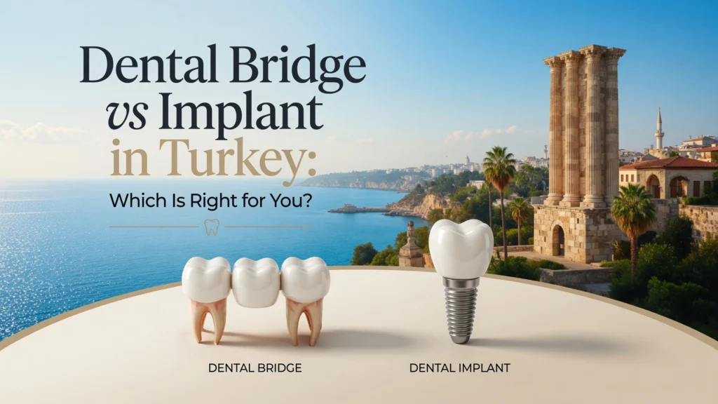 Dental Bridge vs Implant in Turkey: Which Is Right for You?
