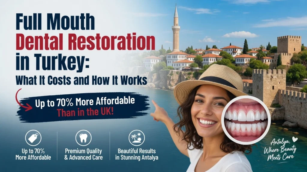 Full Mouth Dental Restoration in Turkey: What It Costs and How It Works