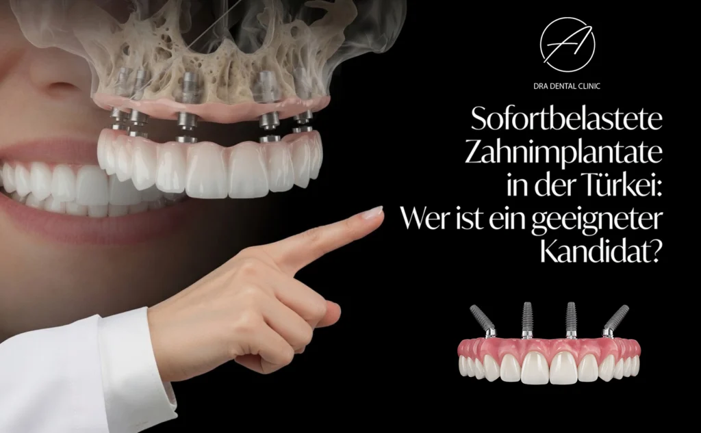 Sofortbelastung von Zahnimplantaten in der Türkei: Wer ist geeignet?
