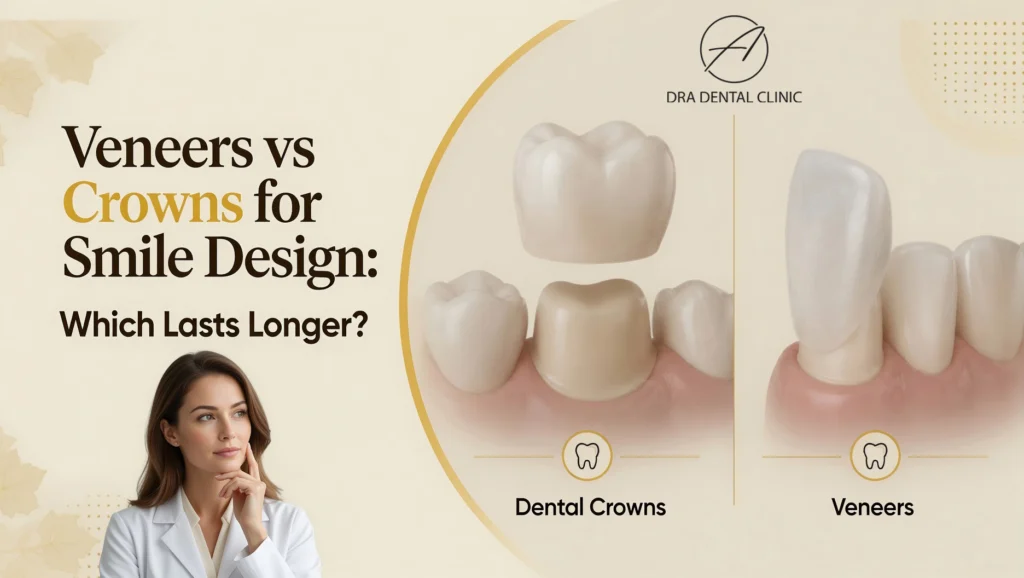 Veneers vs Crowns for Smile Design: Which Lasts Longer?