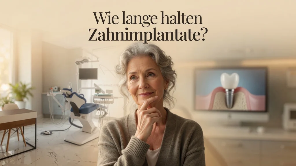 Wie lange halten Zahnimplantate?