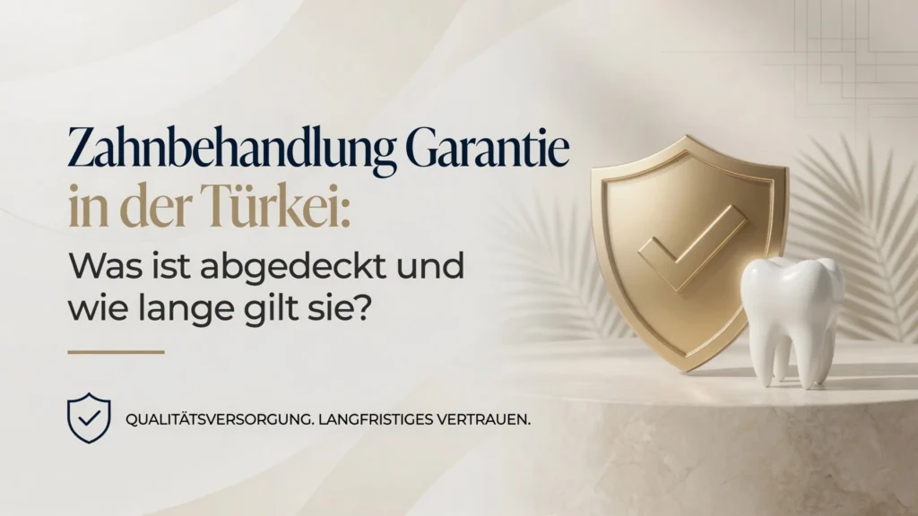 Zahnbehandlung Garantie in der Türkei: Was ist abgedeckt und für wie lange?
