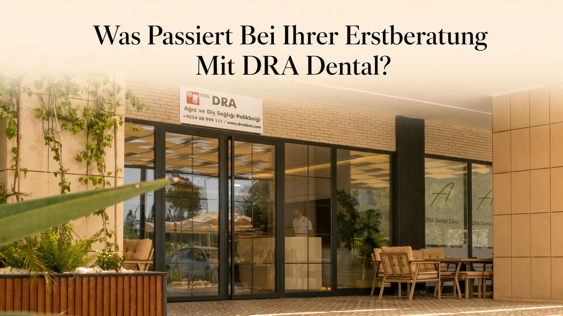 Titelbild dazu, was bei der ersten Beratung bei DRA Dental passiert